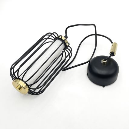 LED luster na sajli BONNIE LED/10W/230V 3000K crni