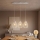 LED luster na sajli BRYLANT 3xE27/60W/230V bijeli