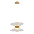 LED luster na sajli BUTTERFLY 2xLED/10W/230V 3000K zlatna