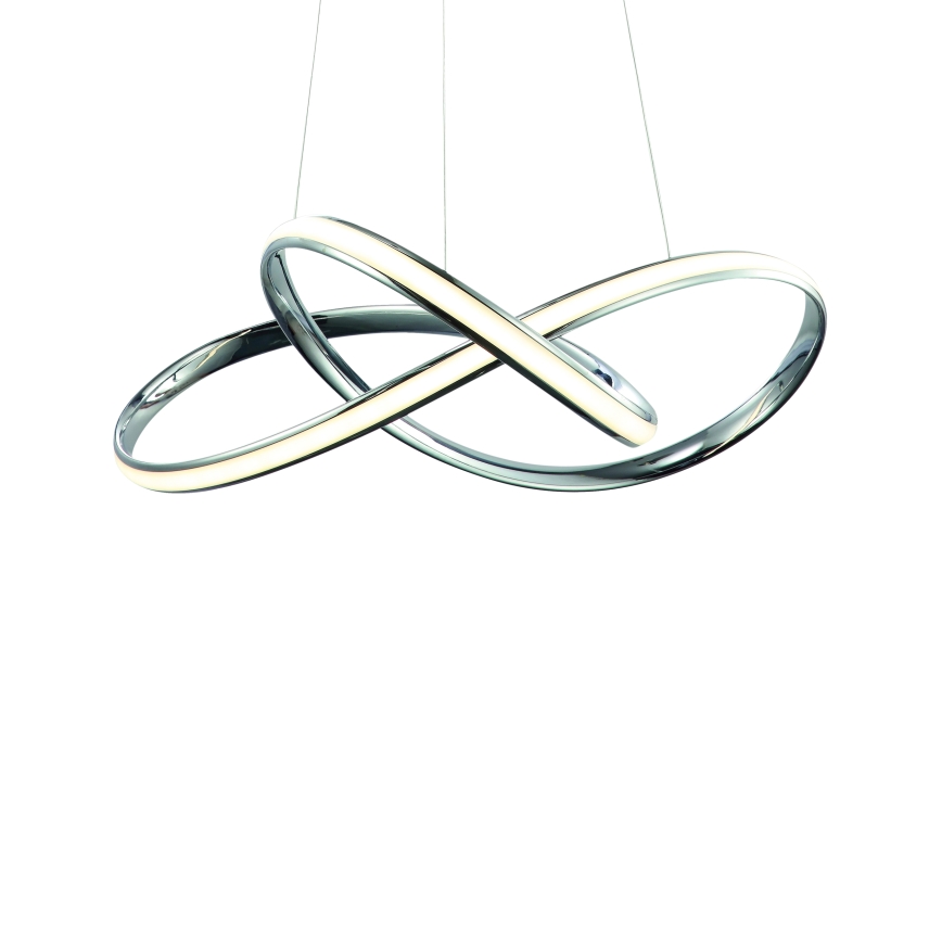 LED Luster na sajli CAPPIO LED/36W/230V sjajni krom