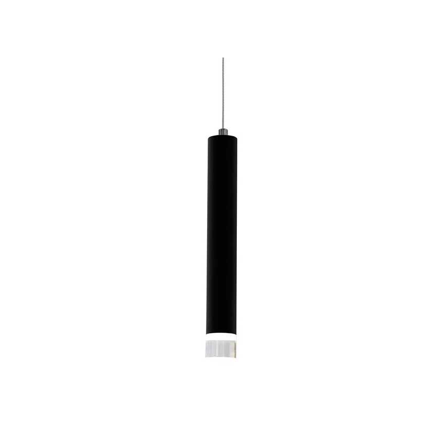 LED Luster na sajli CARBON 3xLED/15W/230V