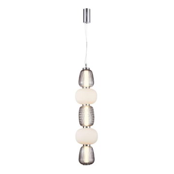 LED Luster na sajli CARO LED/40W/230V sjajni krom