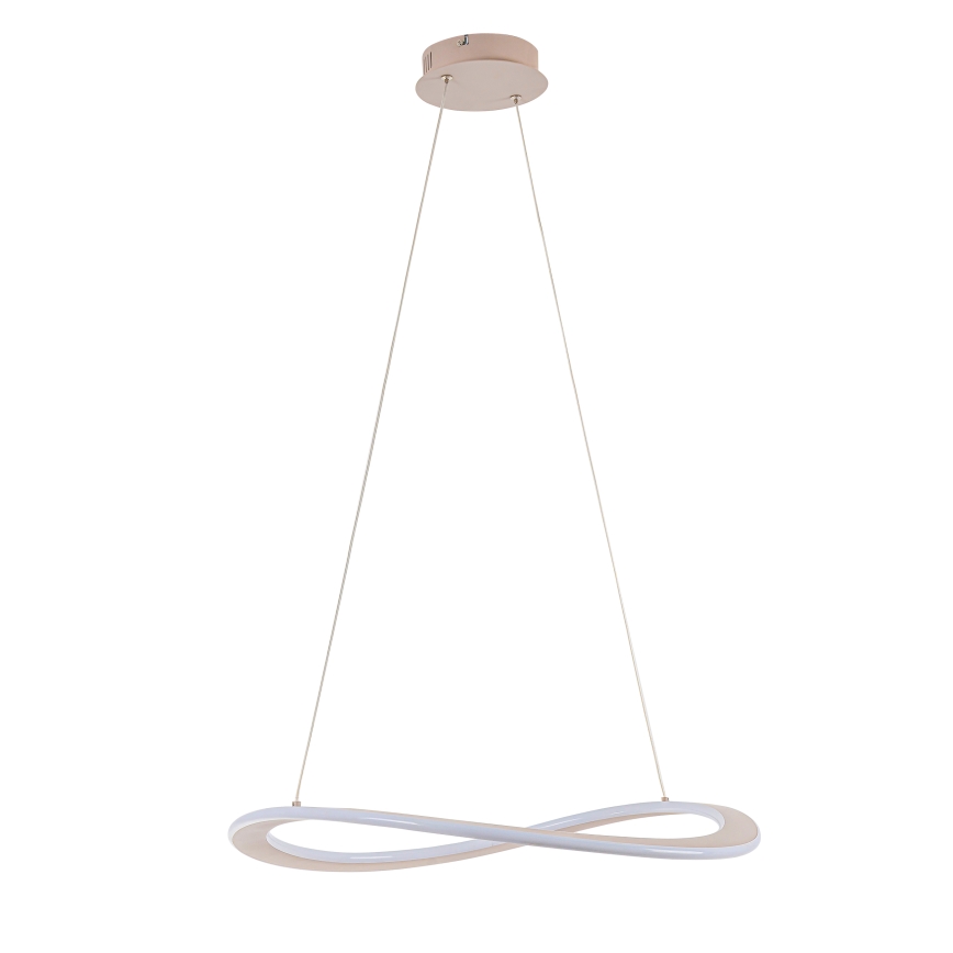 LED luster na sajli CASHMERE LED/40W/230V Ø 59,5 cm bež