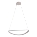 LED luster na sajli CASHMERE LED/40W/230V Ø 59,5 cm bijela