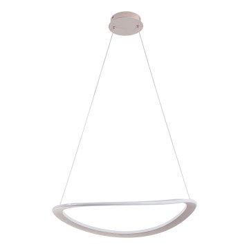 LED luster na sajli CASHMERE LED/40W/230V Ø 59,5 cm bijela