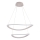 LED luster na sajli CASHMERE LED/75W/230V prom. 59,5 bež