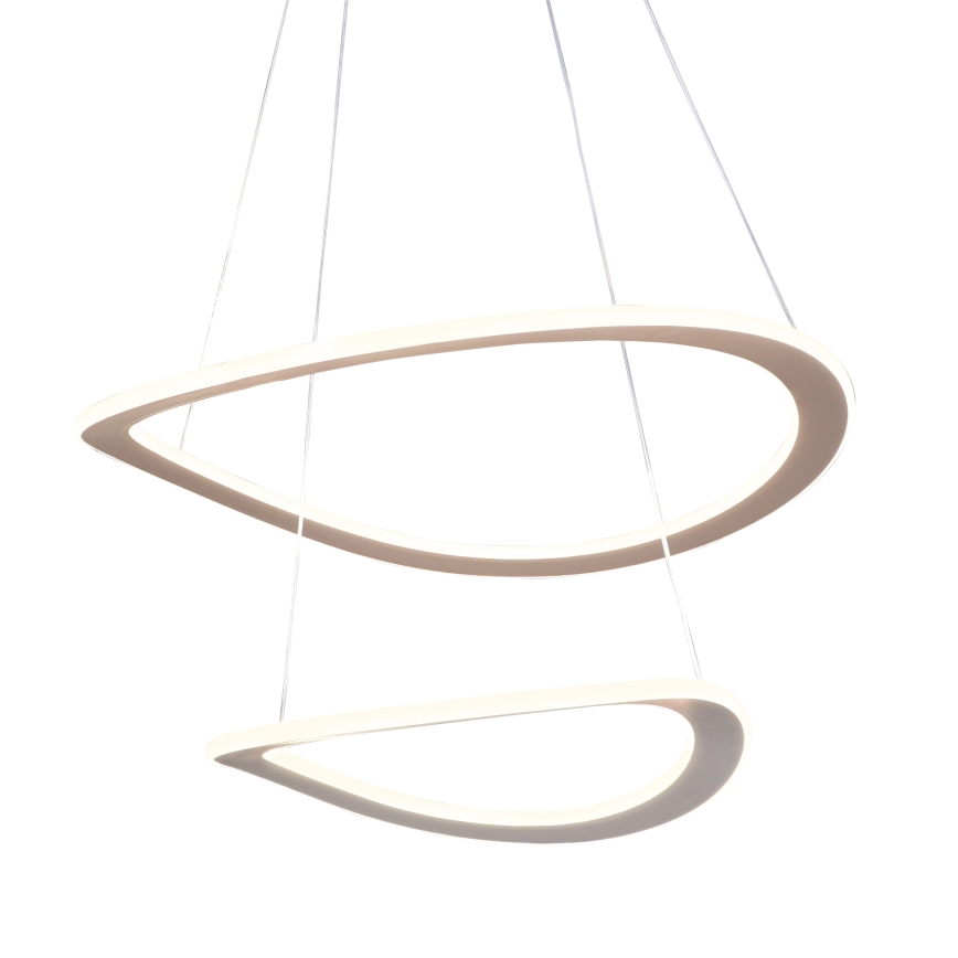 LED luster na sajli CASHMERE LED/75W/230V prom. 59,5 bež