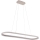 LED luster na sajli CASHMERE LED/80W/230V 30x100 cm bijela