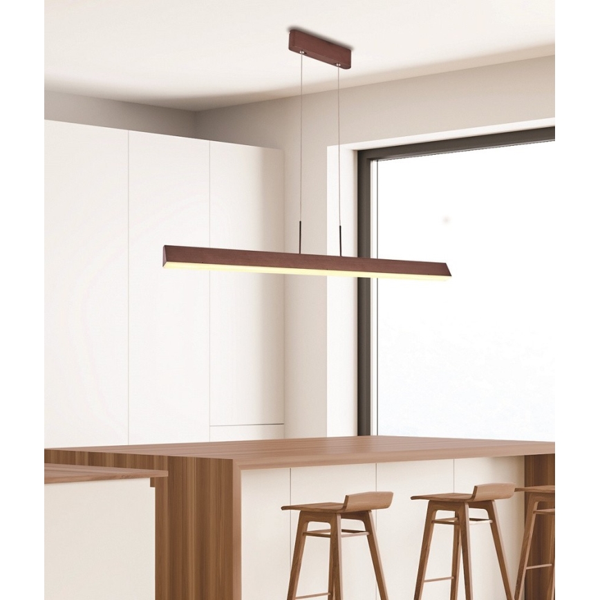 LED luster na sajli COCONUT LED/28W/230V