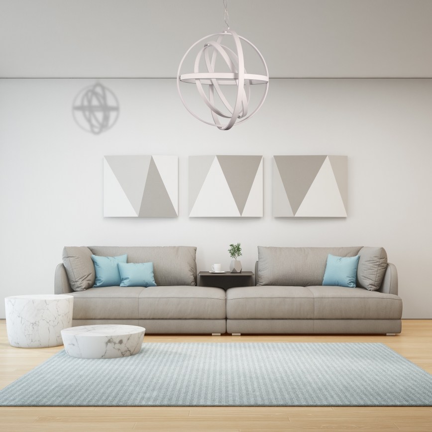 LED luster na sajli COPERNICUS LED/260W/230V bijela