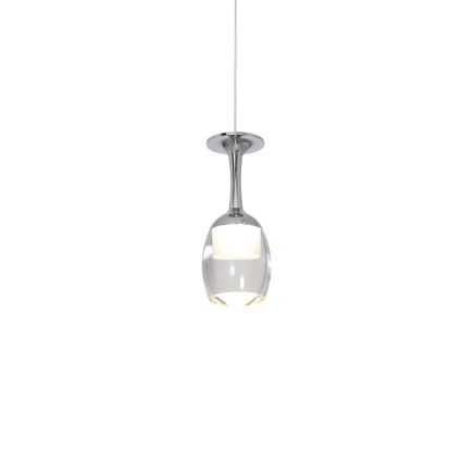 LED Luster na sajli COPPA 1xLED/5W/230V