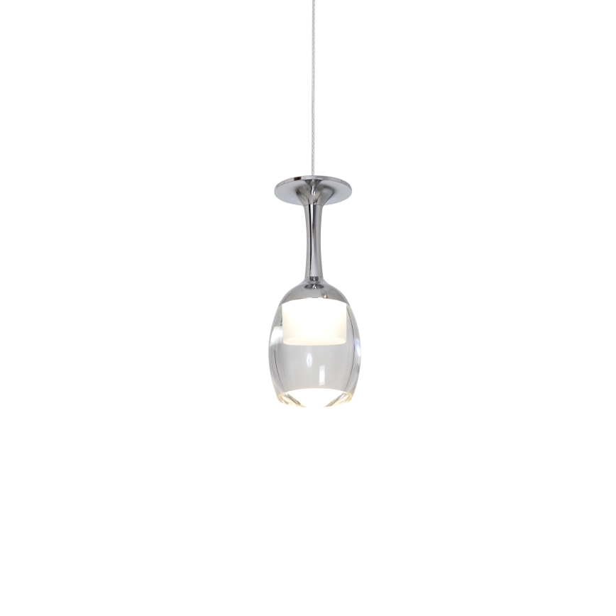 LED Luster na sajli COPPA 1xLED/5W/230V