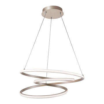 LED luster na sajli CORT LED/40W/230V srebrna