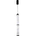 LED luster na sajli CORTE LED/18W/230V crna