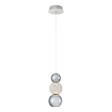 LED luster na sajli CREMONA LED/5W/230V 3000K matni krom