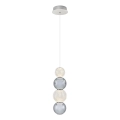 LED luster na sajli CREMONA LED/7W/230V 3000K matirani krom