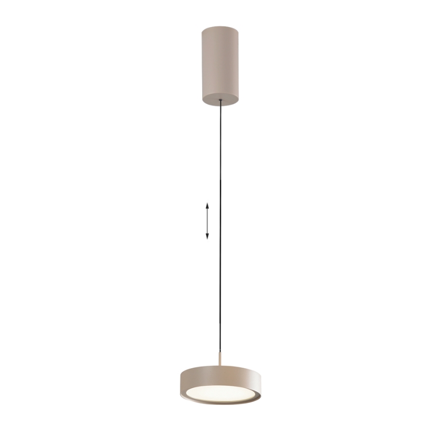 LED luster na sajli DENVER LED/21W/230V bež