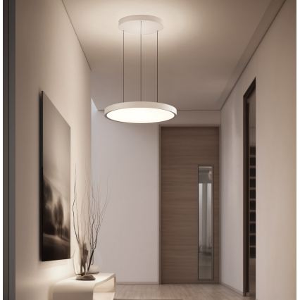 LED luster na sajli DENVER LED/76W/230V bež