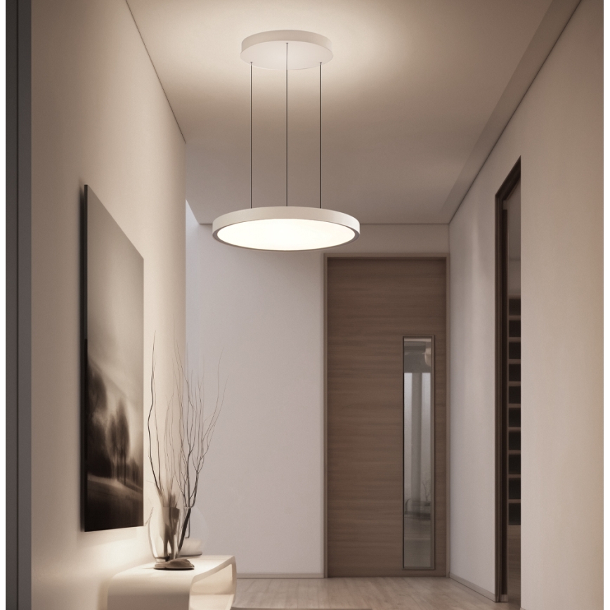 LED luster na sajli DENVER LED/76W/230V bež