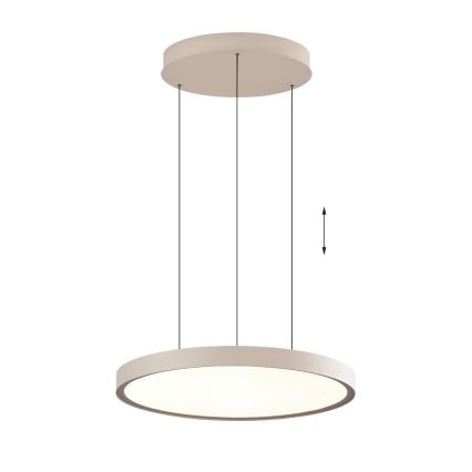 LED luster na sajli DENVER LED/76W/230V bež
