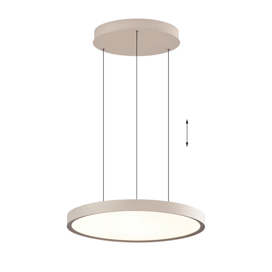 LED luster na sajli DENVER LED/76W/230V bež