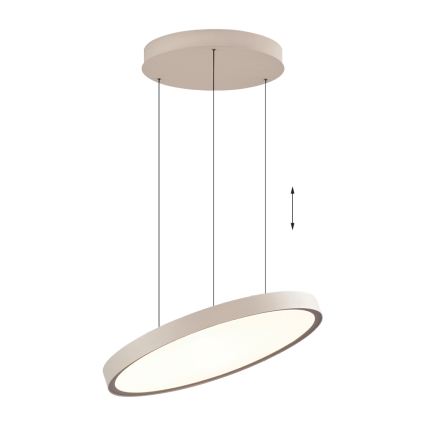 LED luster na sajli DENVER LED/76W/230V bež