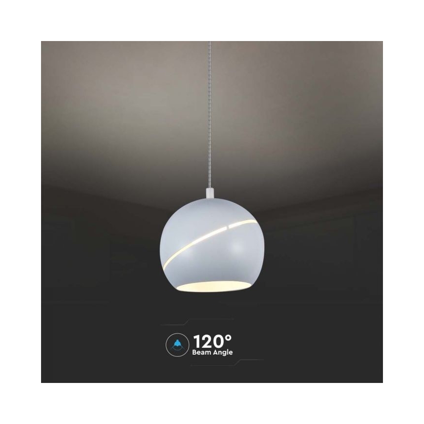 LED Luster na sajli dodirni LED/8,5W/230V 3000K bijela