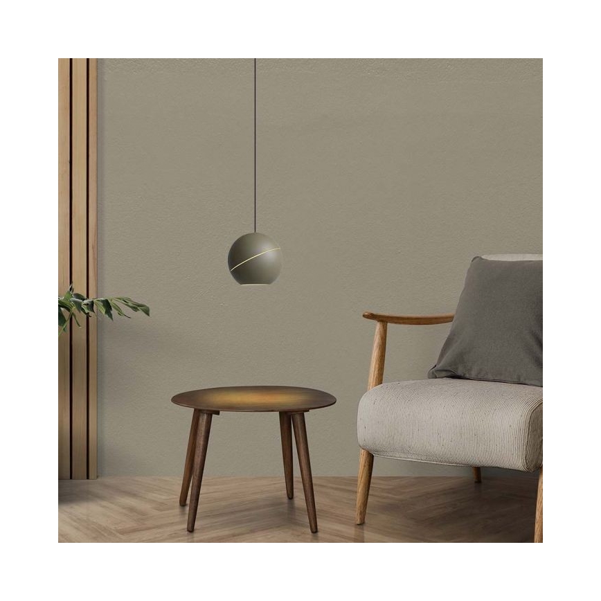 LED Luster na sajli dodirni LED/8,5W/230V 3000K siva