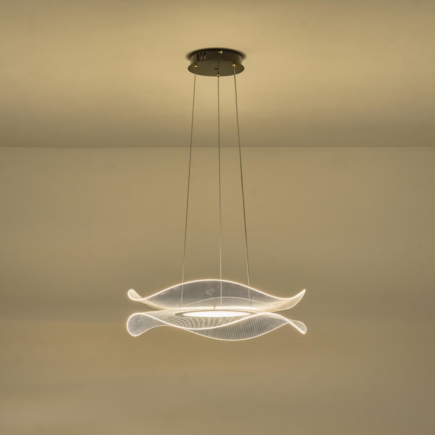LED Luster na sajli FIRENZE LED/48W/230V 3000K pr. 54 cm