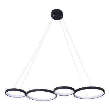 LED Luster na sajli FLAMENCO LED/42W/230V 4000K crna