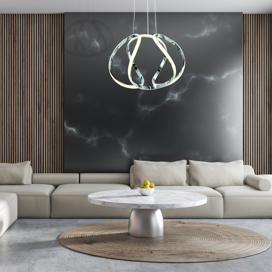 LED luster na sajli GLOBE LED/50W/230V