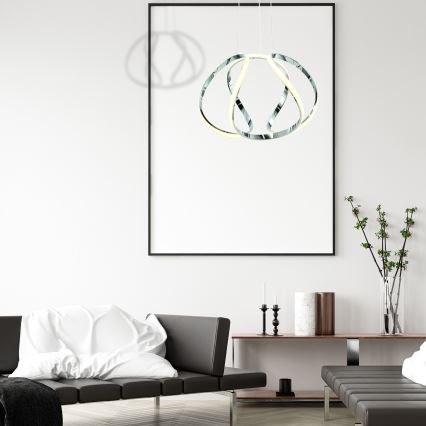 LED luster na sajli GLOBE LED/50W/230V