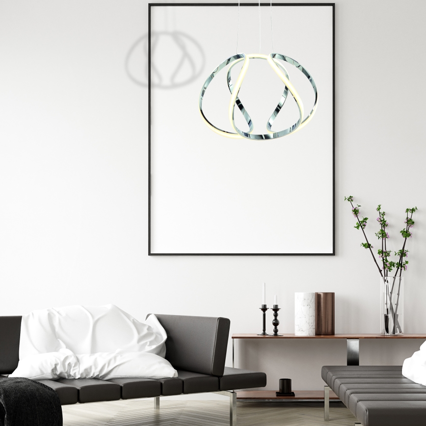 LED luster na sajli GLOBE LED/50W/230V