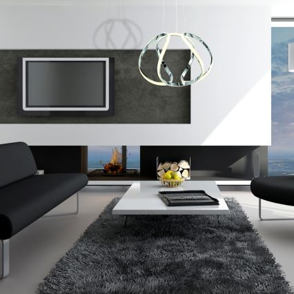 LED luster na sajli GLOBE LED/50W/230V