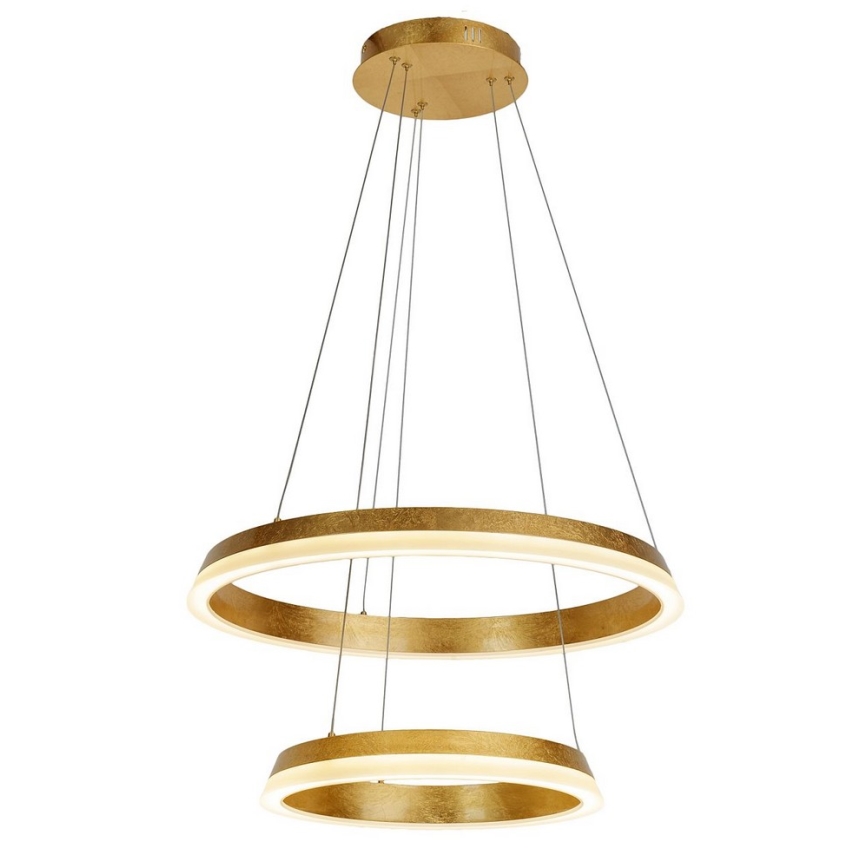 LED luster na sajli GOLDEN LED/66W/230V