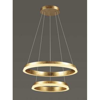 LED luster na sajli GOLDEN LED/66W/230V