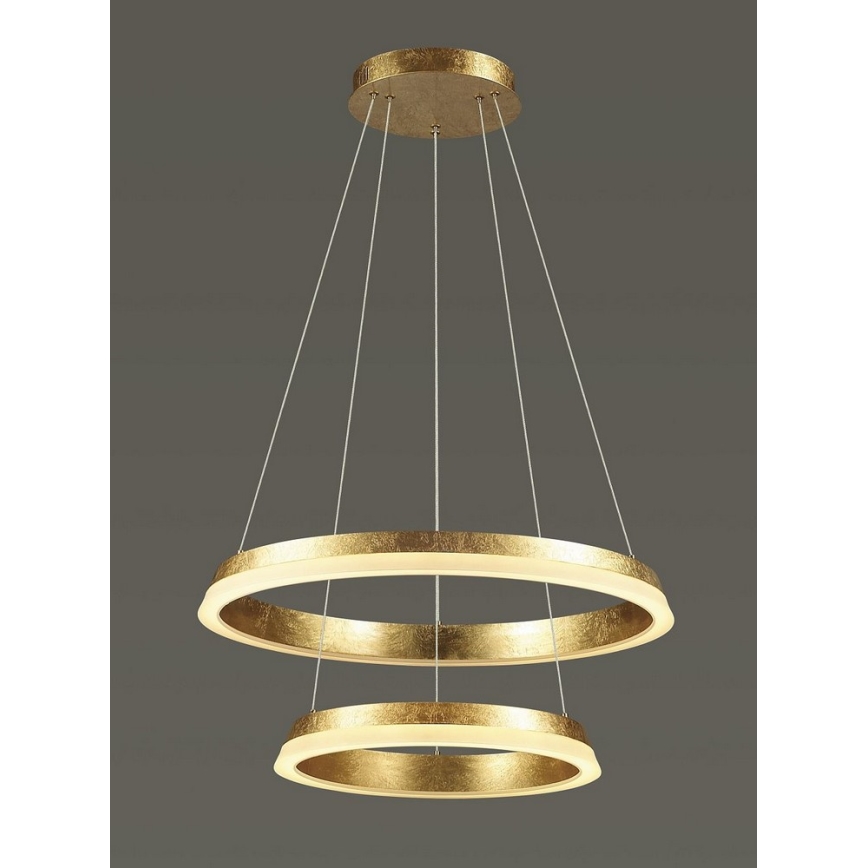 LED luster na sajli GOLDEN LED/66W/230V