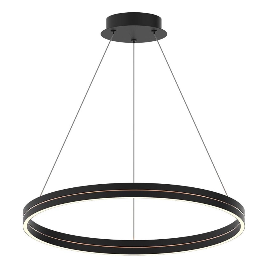 LED Luster na sajli GRAVITY LED/36W/230V crna