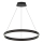LED Luster na sajli GRAVITY LED/36W/230V crna