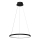 LED Luster na sajli HOOP LED/27W/230V pr. 50 cm 4000K crna