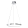 LED Luster na sajli HOOP LED/27W/230V pr. 50 cm 4000K sjajni krom