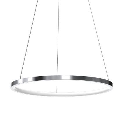 LED Luster na sajli HOOP LED/27W/230V pr. 50 cm 4000K sjajni krom