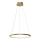 LED Luster na sajli HOOP LED/27W/230V pr. 50 cm 4000K zlatna