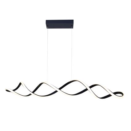 LED Luster na sajli INFINITO LED/43W/230V crna