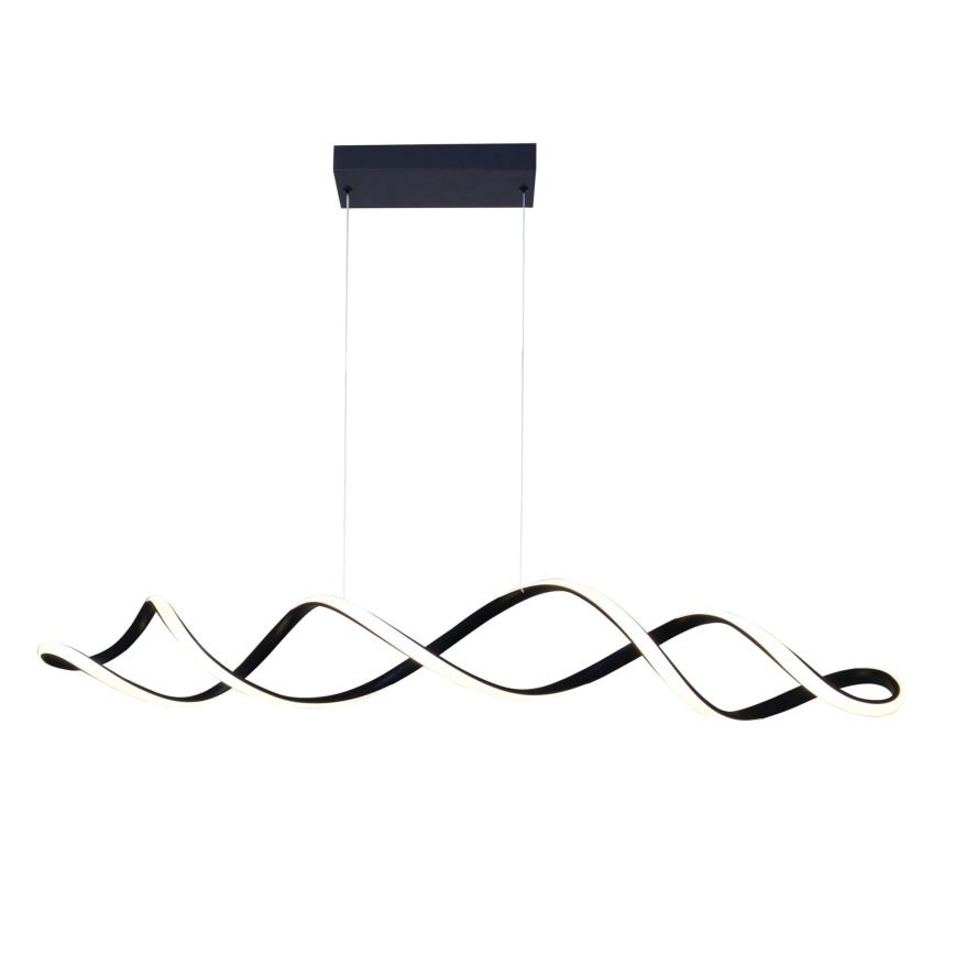 LED Luster na sajli INFINITO LED/43W/230V crna