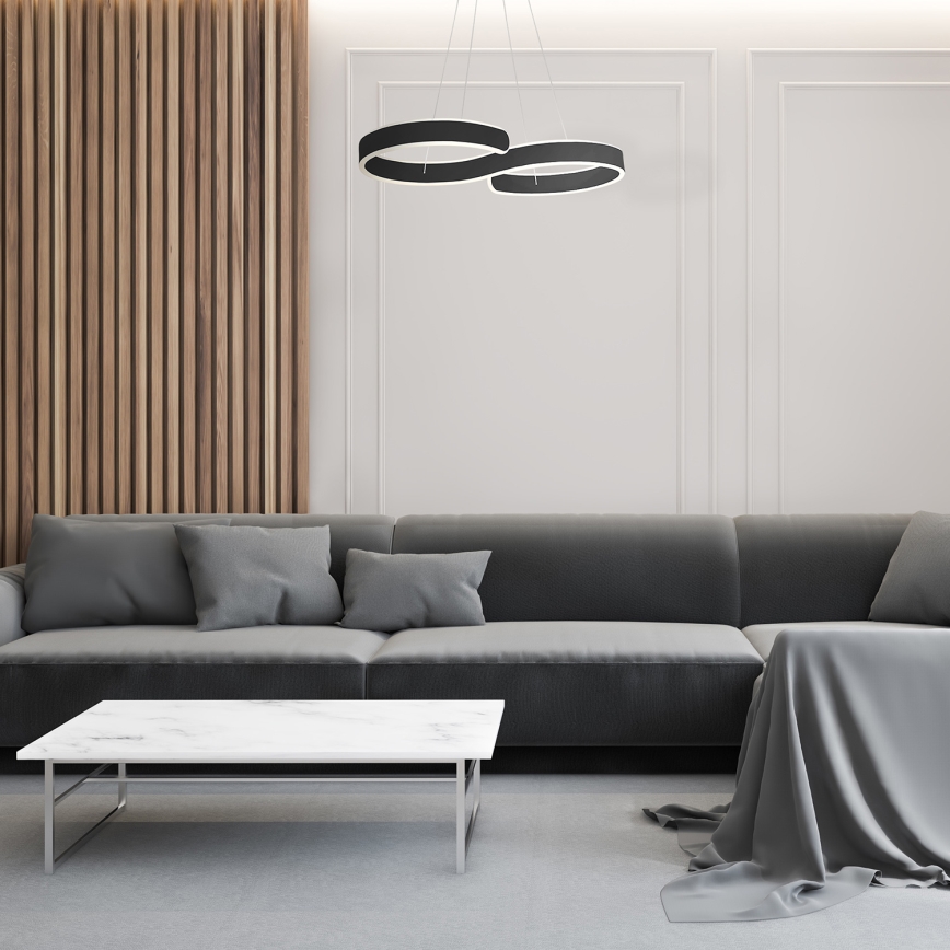 LED luster na sajli INFINITY LED/50W/230V