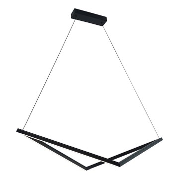 LED luster na sajli ISLA LED/32W/230V crna