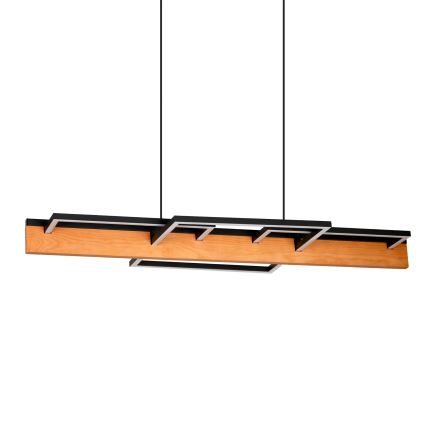 LED luster na sajli LARYSA LED/35W/230V borovina