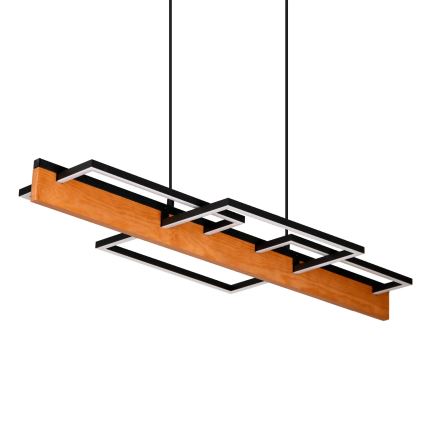 LED luster na sajli LARYSA LED/35W/230V borovina