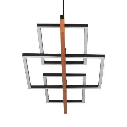 LED luster na sajli LARYSA LED/35W/230V borovina